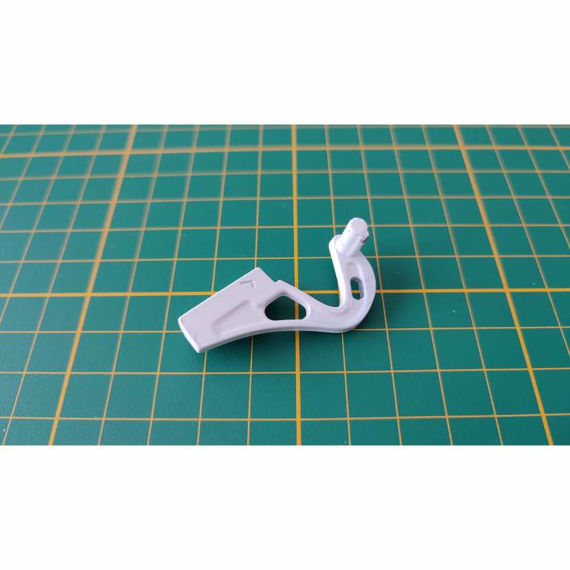 Charnière gauche du couvercle du compartiment moteur 94A pièce détachée Porsche 911 Carrera RS 2.7 1/8 1/8ème Altaya #B37