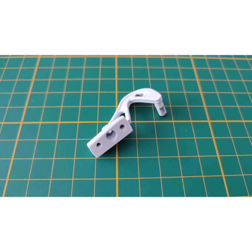 Charnière gauche du couvercle du compartiment moteur 94A pièce détachée Porsche 911 Carrera RS 2.7 1/8 1/8ème Altaya #B37