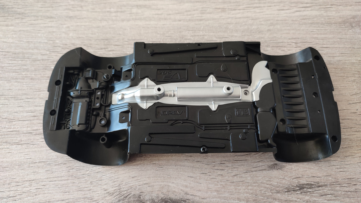 Châssis exterieur pièce détachée miniature Norev Peugeot 206 CC RC Esquiss Auto 1/18 1/18e 1/18ème #D63