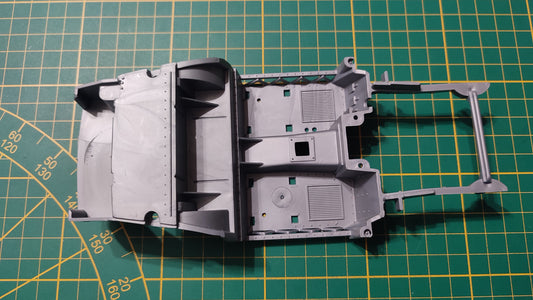 Châssis intérieur pièce détachée miniature Bburago Burago Ferrari GTO 1962 1/18 1/18e 1/18ème #E65