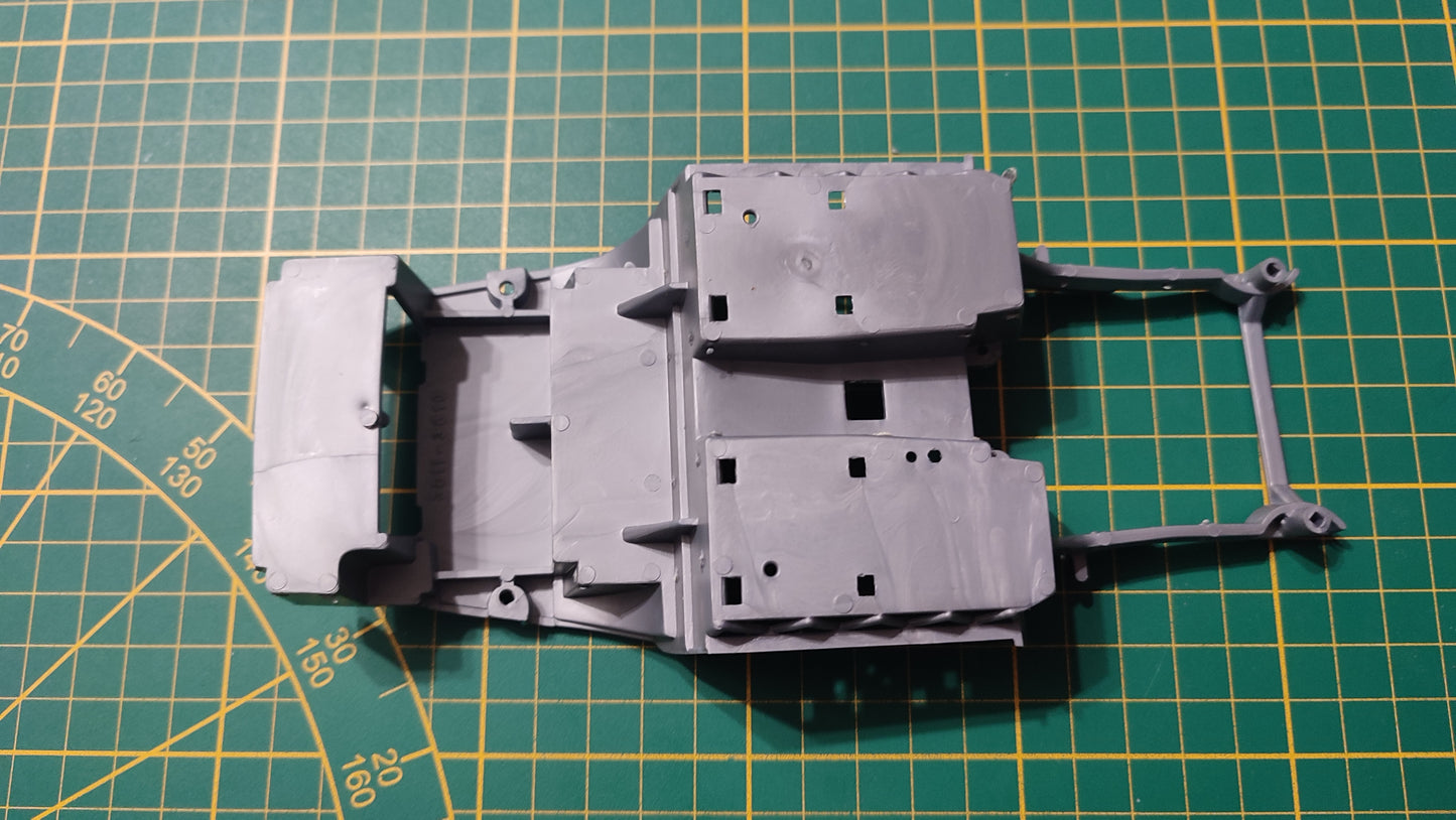 Châssis intérieur pièce détachée miniature Bburago Burago Ferrari GTO 1962 1/18 1/18e 1/18ème #E65