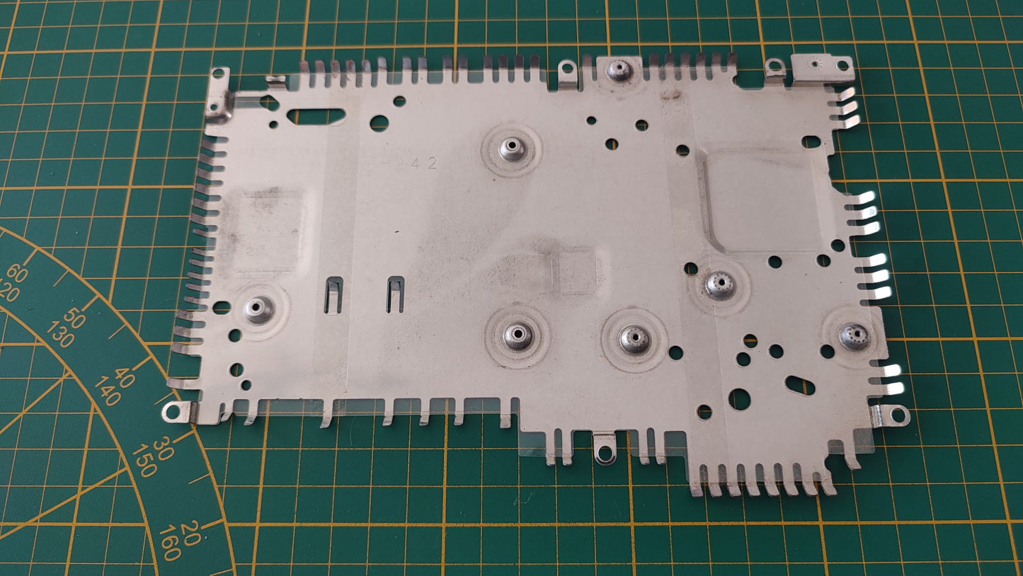 Châssis métallique F-242 pièce détachée console de jeux Sony Playstation 2 Ps2 slim SCPH-75004 #E17