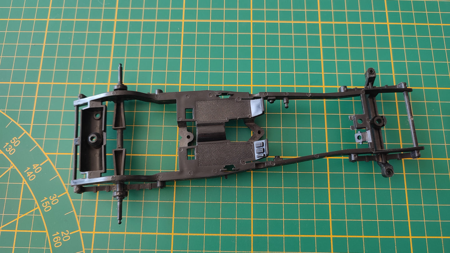 Châssis plastique pièce détachée miniature Burago Bburago Alfa Romeo 2300 Monza 1934 1/18 1/18e 1/18ème #D93