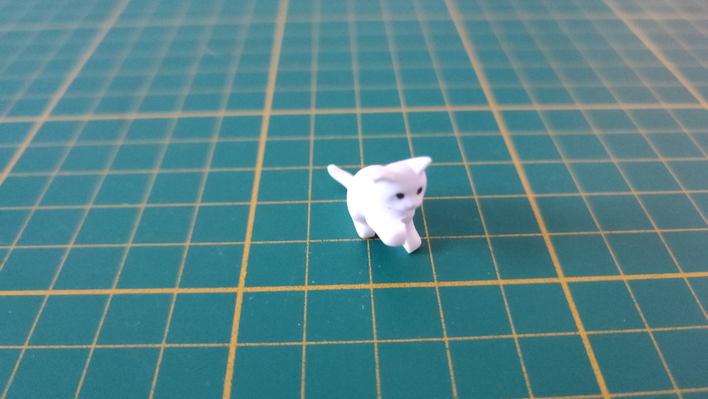 Chaton bébé chat assis yeux noir référence 30205213 pièce détachée Playmobil #D60