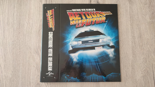 Classeur de rangement seul pièce détachée DeLorean Retour vers le Futur Eaglemoss 1/8 #E76
