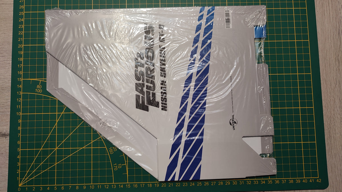 Classeur seul sans pièce Nissan Skyline GT-R R34 Fast & Furious de Brian O'Conner 1/8 1/8e 1/8ème Altaya #E78