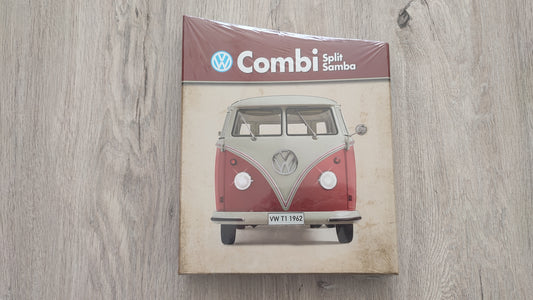 Classeur seul vide Le combi Volkswagen Split Samba 1/8 1/8ème Altaya #C72