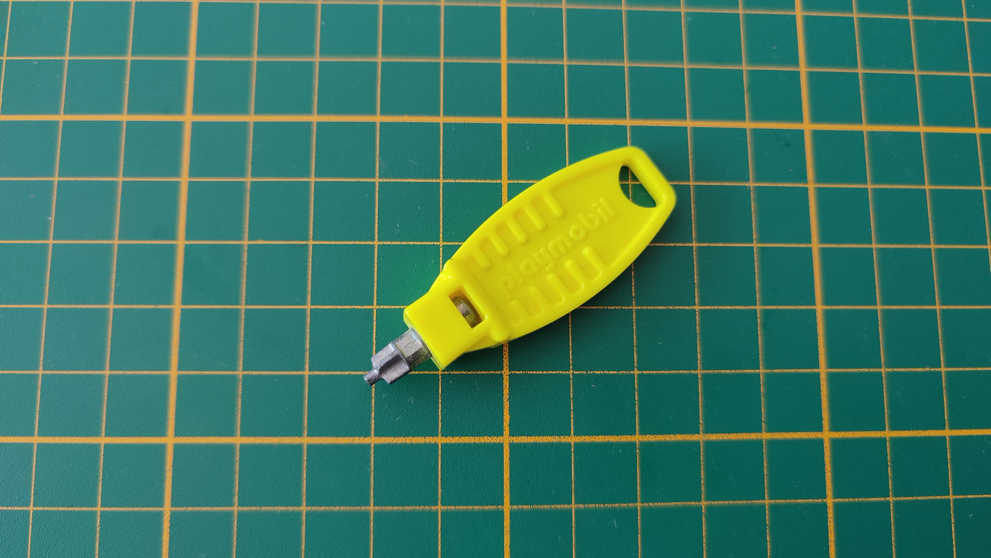 Clé à pointe métallique 30658822 pièce détachée Playmobil #E23