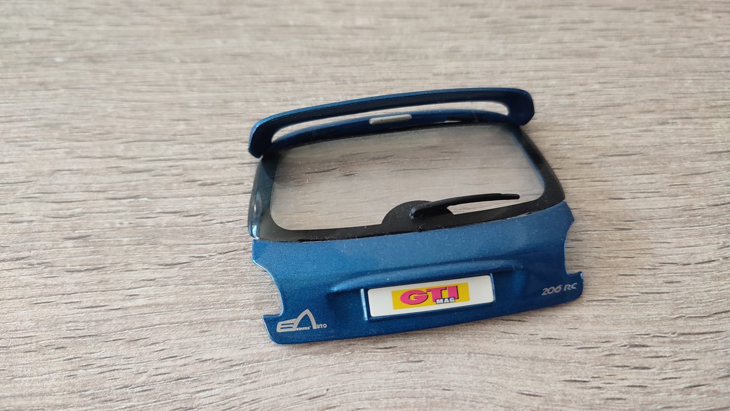 Coffre arrière aileron pièce détachée miniature Norev Peugeot 206 CC RC Esquiss Auto 1/18 1/18e 1/18ème #D63