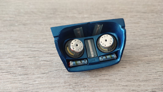 Coffre avec enceinte pièce détachée miniature Norev Peugeot 206 CC RC Esquiss Auto 1/18 1/18e 1/18ème #D63