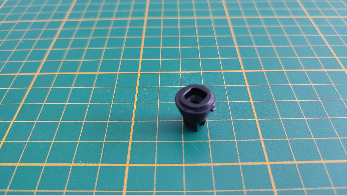 Connecteur conique avec clip et prise System X référence 30231672 pièce détachée Playmobil #E62