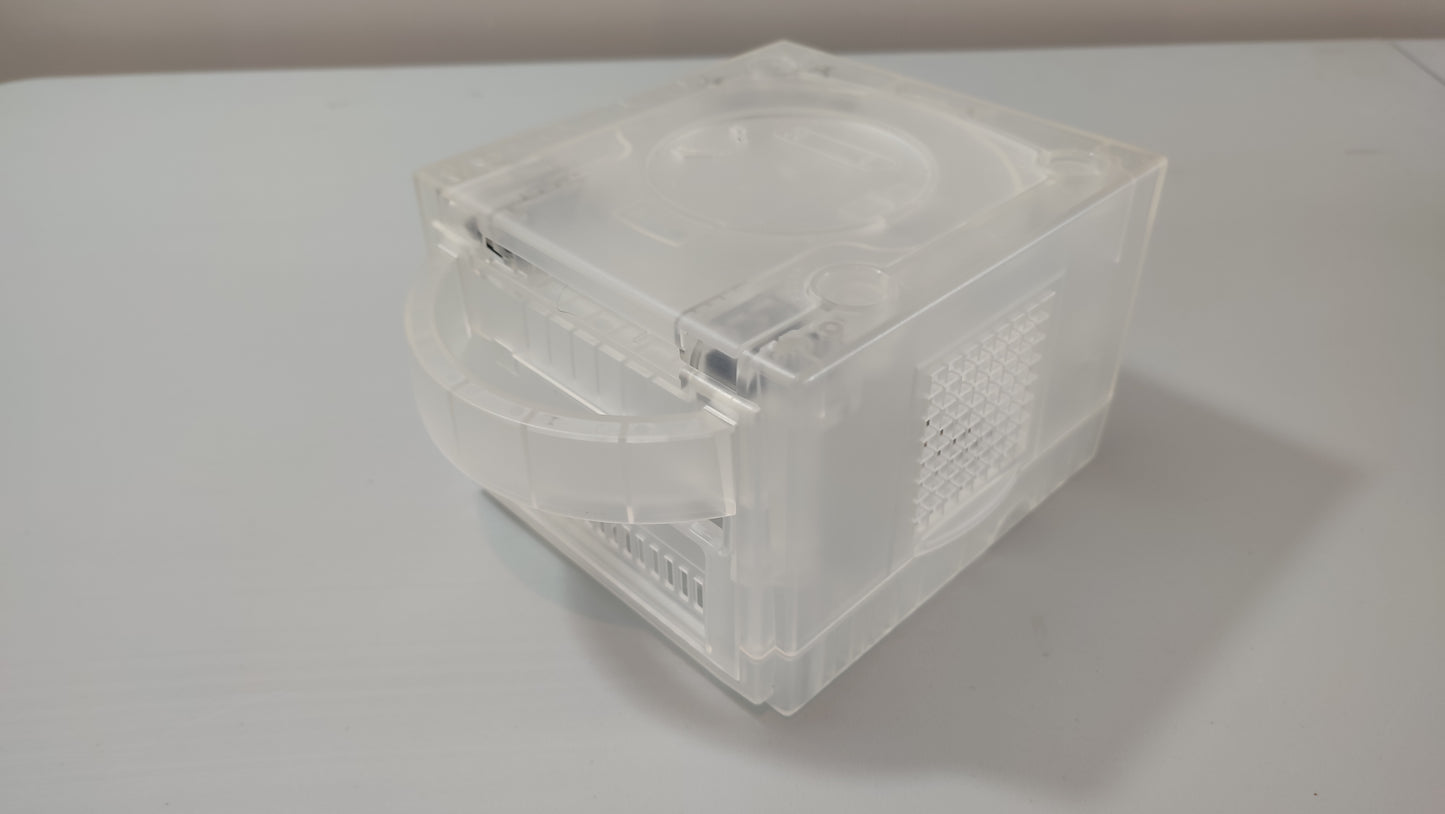 Bloc plasturgie complet blanc transparent pièce détachée pour console de jeux Nintendo Game cube DOL-101