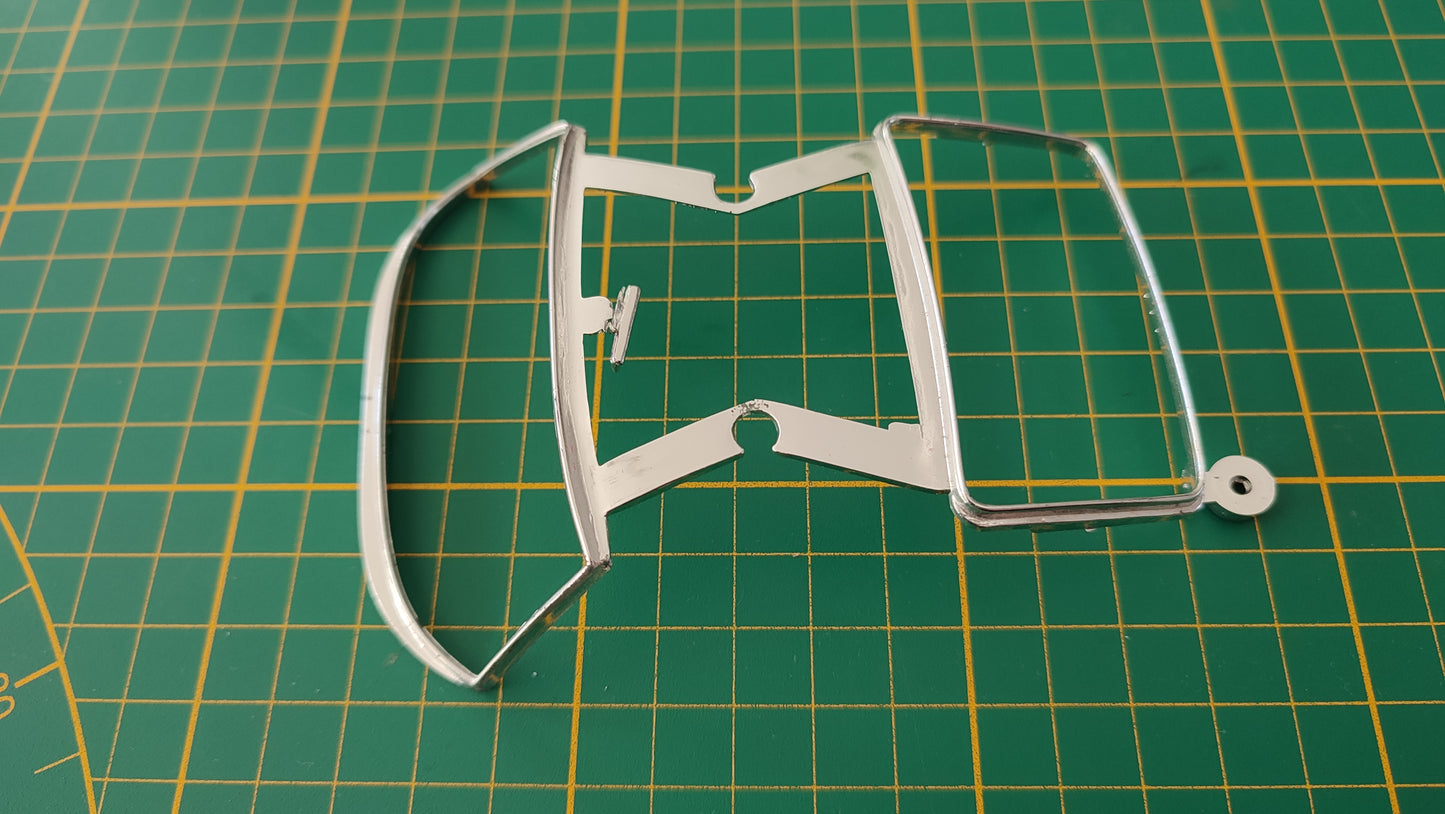 Contour de vitre pièce détachée miniature Bburago Burago Ferrari GTO 1962 1/18 1/18e 1/18ème #D69