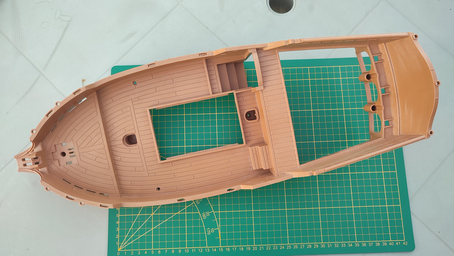 Coque de bateau référence 30232842 pièce détachée Playmobil #E69