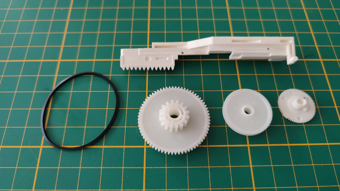 Courroie et roues support lentille PBT-G15 pièce détachée console de jeux Sony Playstation 2 Ps2 SCPH-39004 #D68