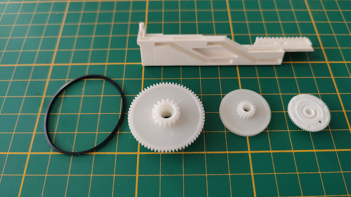 Courroie et roues support lentille PBT-G15 pièce détachée console de jeux Sony Playstation 2 Ps2 SCPH-39004 #D68