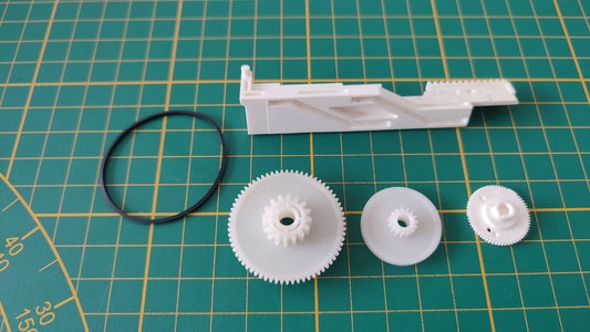 Courroie et roues support lentille PBT-G15 pièce détachée console de jeux Sony Playstation 2 Ps2 SCPH-39004 #D94