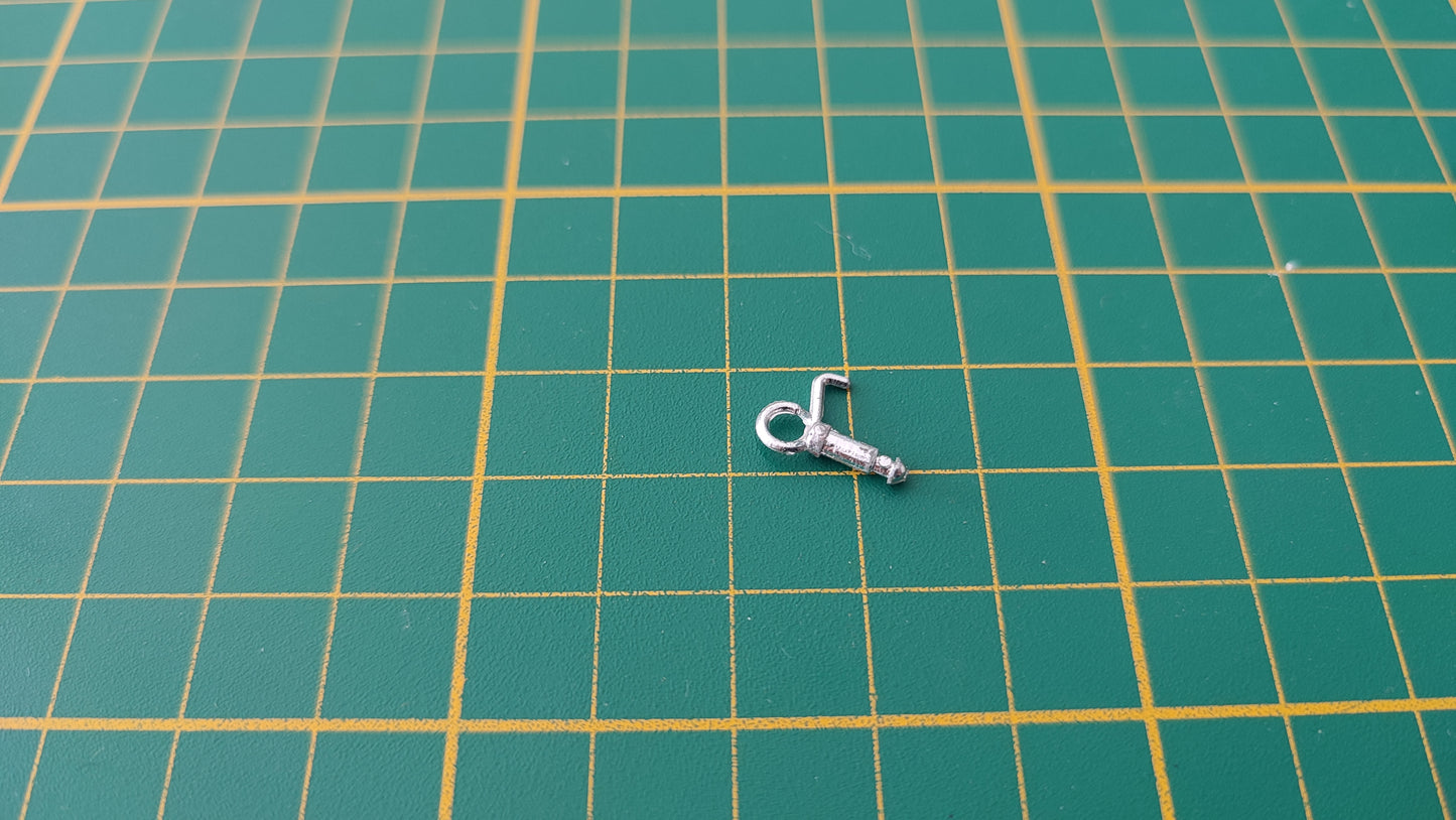 Crochet d'ouverture capot pièce détachée miniature Bburago Burago Ferrari GTO 1962 1/18 1/18e 1/18ème #D97