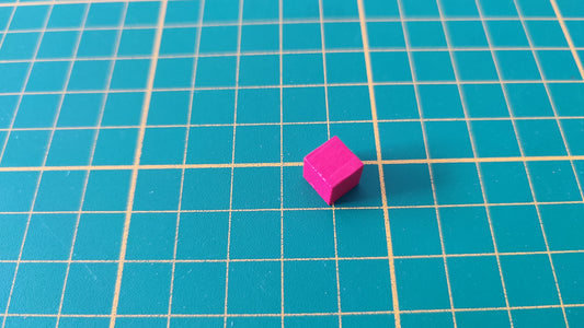 Cube rouge unitaire Praga Caput Regni vladimir suchy Delicious Games pièce détachée jeu de société #E34