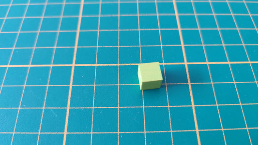 Cube vert unitaire Praga Caput Regni vladimir suchy Delicious Games pièce détachée jeu de société #E34