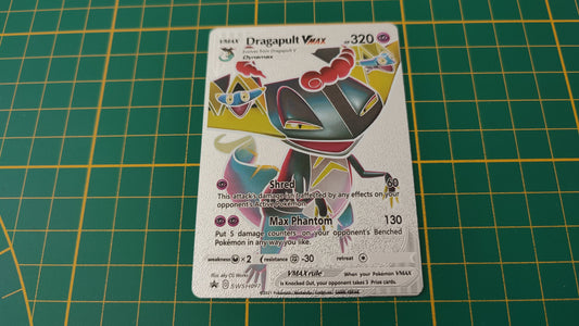 Dragapult Vmax SWSH097 carte illustration Pokémon cosplay couleur argent anglaise #SP