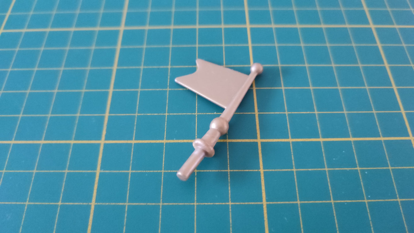 Drapeau à deux pointes référence 30214892 pièce détachée Playmobil #D60