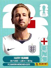 ENG 18 Harry KANE - Sticker autocollant Panini Coupe du Monde FIFA 2026 Angleterre - Pièce détachée