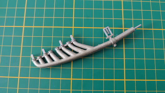 Echappement moteur pièce détachée miniature Bburago Burago Bugatti type 59 1934 1/18 1/18e 1/18ème #B98