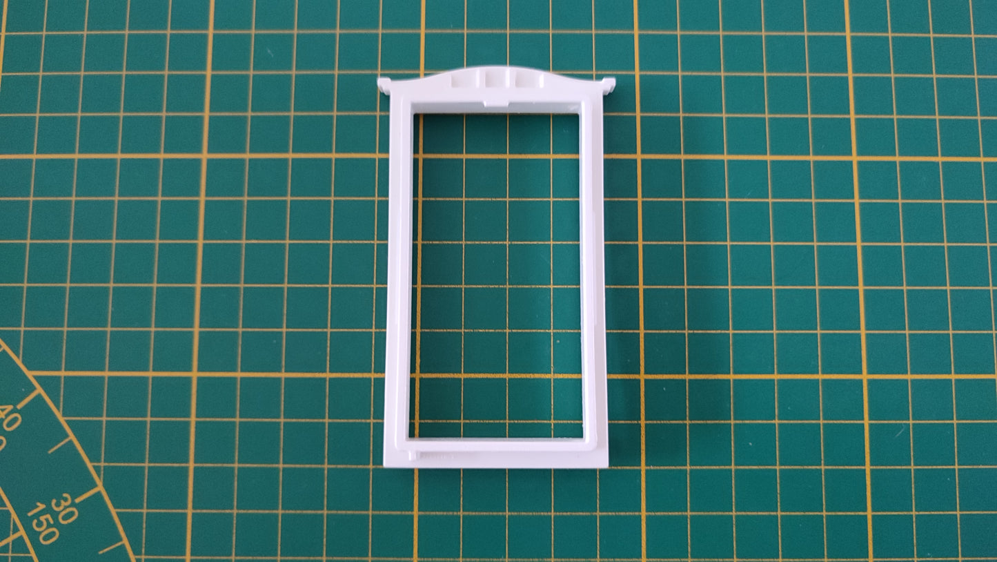 Encadrement blanc pour fenêtre référence 30214472 pièce détachée Playmobil #D60