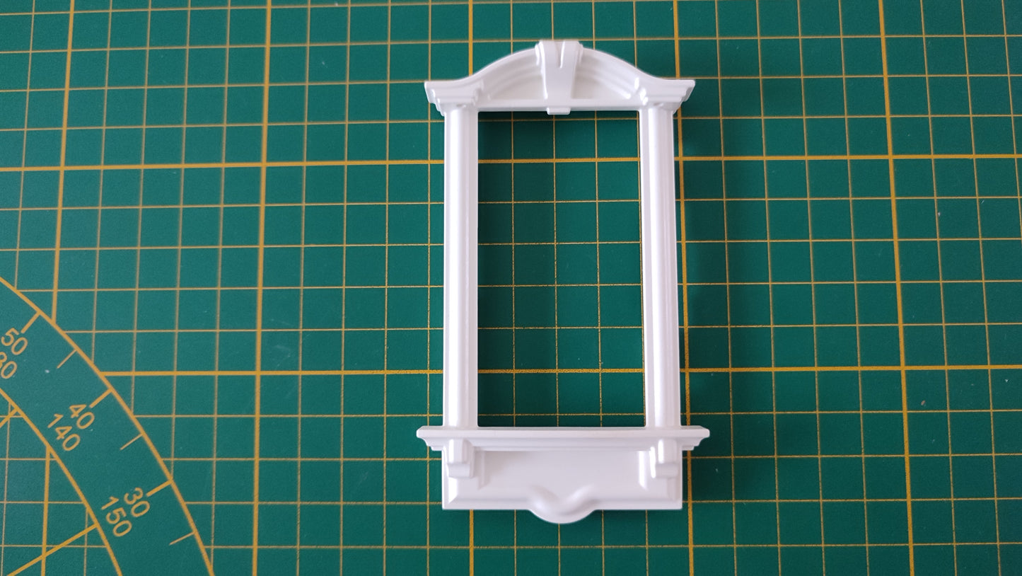 Encadrement blanc pour volets référence 30214462 pièce détachée Playmobil #D60