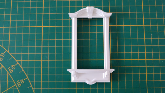 Encadrement blanc pour volets référence 30214462 pièce détachée Playmobil #D60
