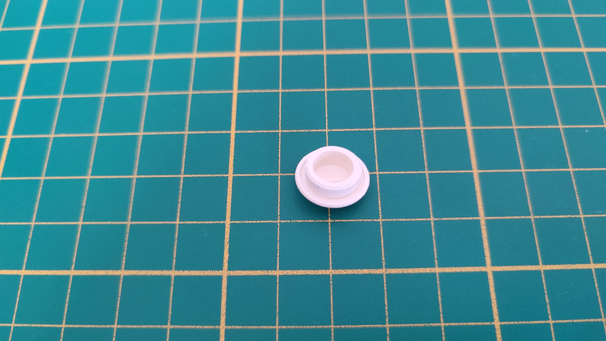 Enjoliveur Mercedes blanc crème pièce détachée miniature Bburago Burago Mercedes-benz 300 sl 1/18 1/18e 1/18ème #E84