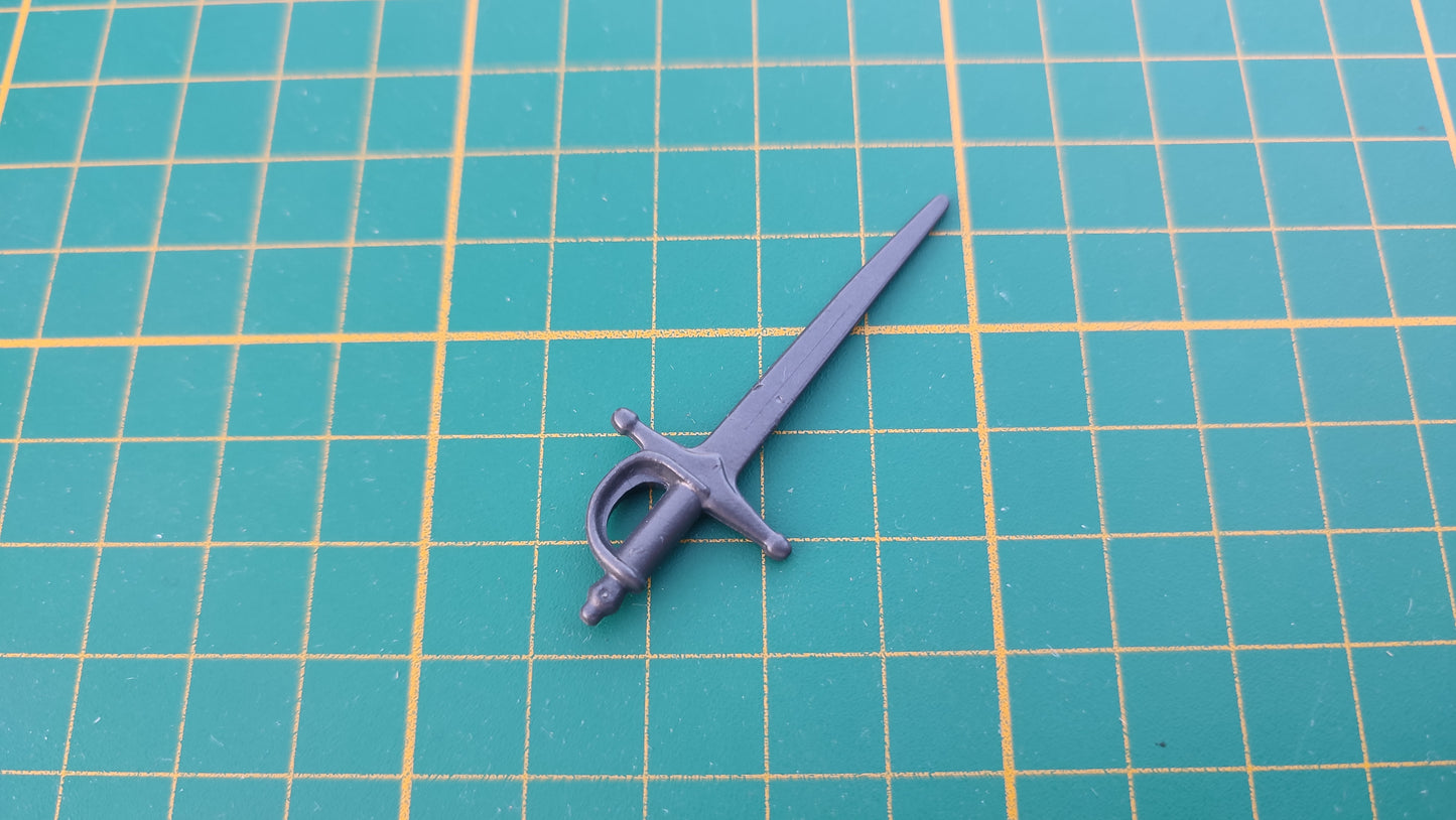 Épée gris foncé référence 30295630 pièce détachée Playmobil #E69