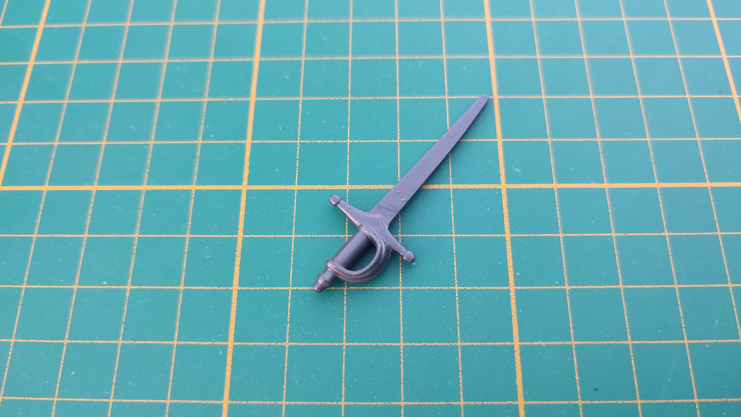 Épée gris foncé référence 30295630 pièce détachée Playmobil #E69