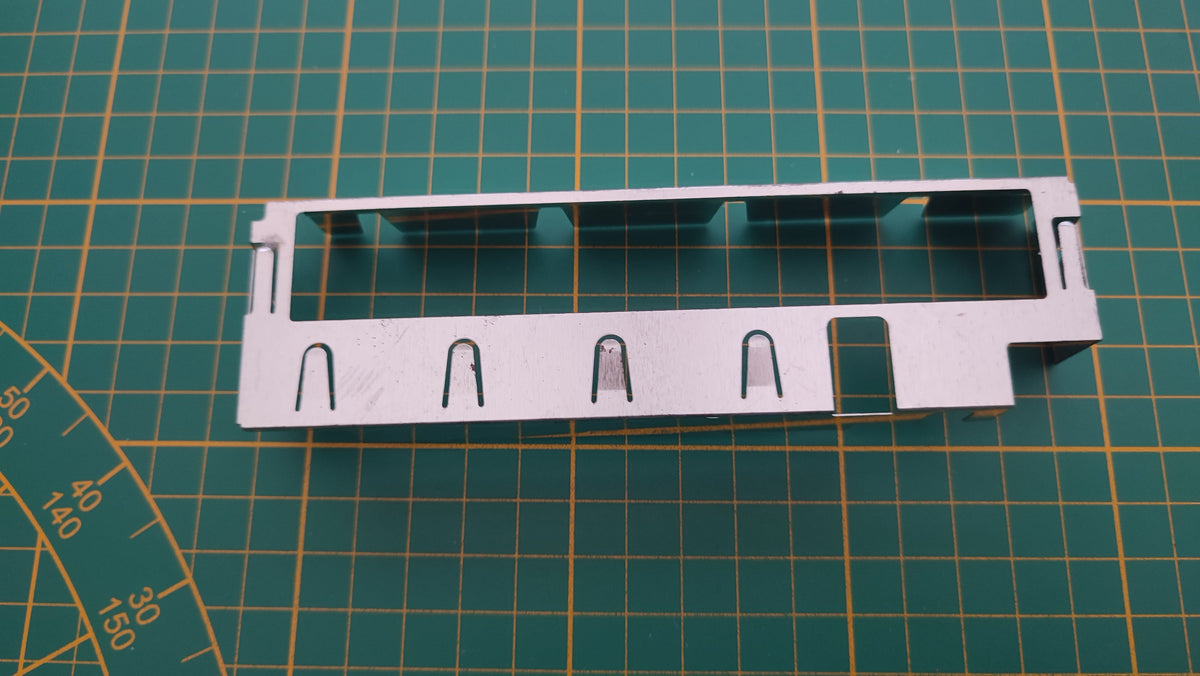 Façade métallique lecteur pièce détachée console de jeux Microsoft Xbox 1ère génération #E86