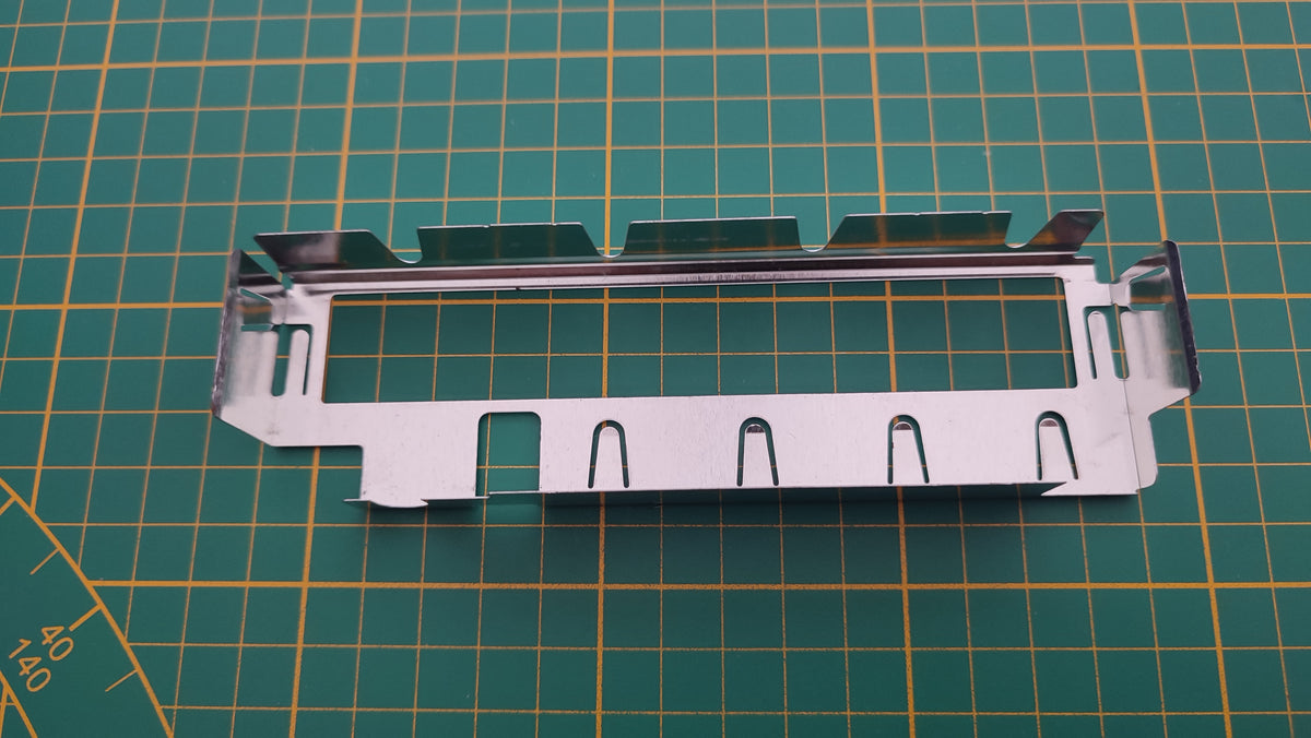 Façade métallique lecteur pièce détachée console de jeux Microsoft Xbox 1ère génération #E86