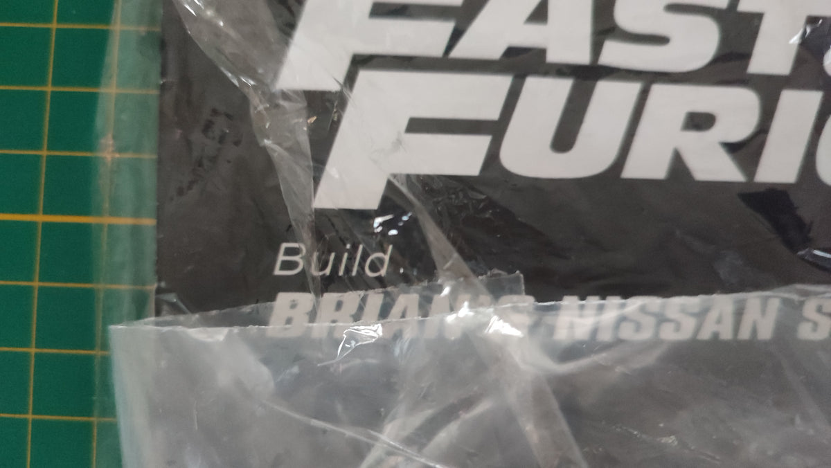 Fascicule avec pièce numéro 44 n° 44 Nissan Skyline GT-R R34 Fast & Furious de Brian O'Conner 1/8 1/8e 1/8ème Altaya #E78