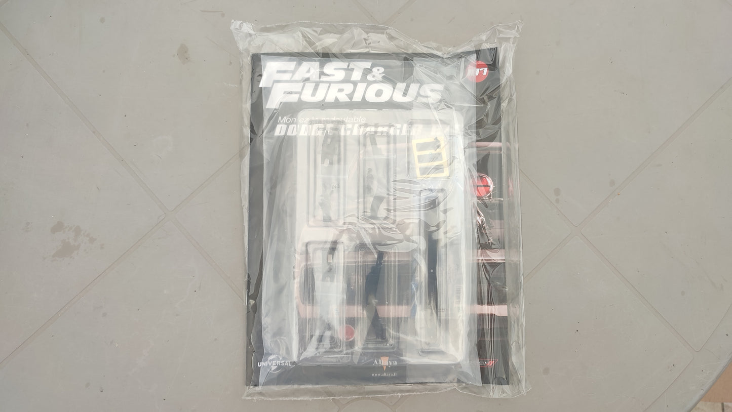 Fascicule avec pièces numéro 107 n°107 Dodge Charger R/T Fast & Furious 1/8 1/8e 1/8ème Altaya