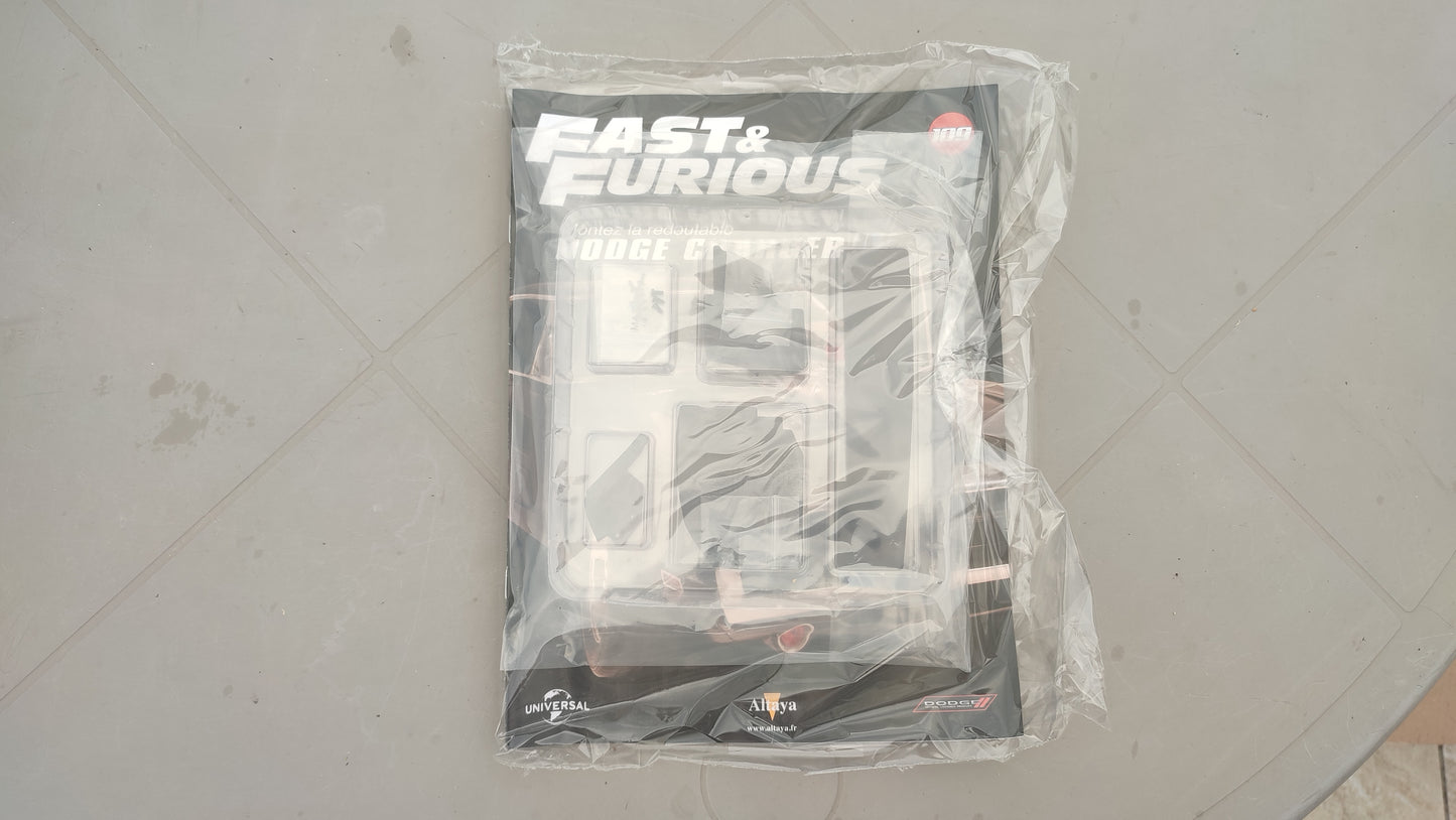 Fascicule avec pièces numéro 109 n°109 Dodge Charger R/T Fast & Furious 1/8 1/8e 1/8ème Altaya