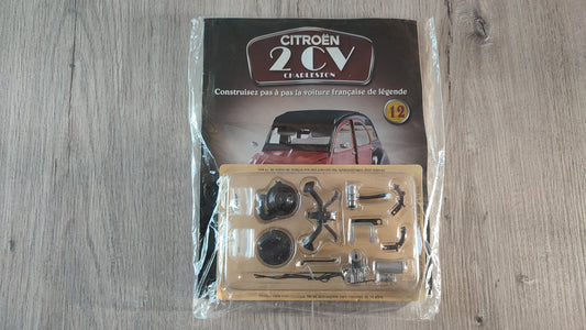 Fascicule avec pièces numéro 12 n°12 Citroën 2CV Charleston 1/8 1/8e 1/8ème Altaya #E74