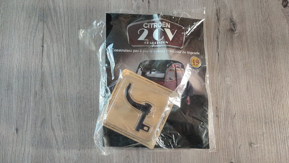 Fascicule avec pièces numéro 19 n°19 Citroën 2CV Charleston 1/8 1/8e 1/8ème Altaya #E74