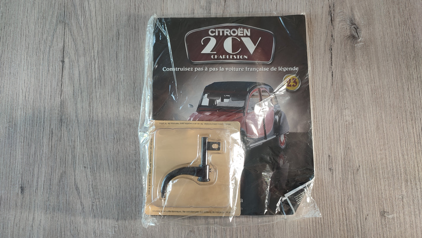 Fascicule avec pièces numéro 23 n°23 Citroën 2CV Charleston 1/8 1/8e 1/8ème Altaya #E74
