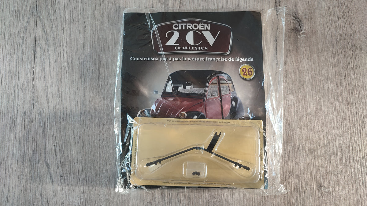 Fascicule avec pièces numéro 26 n°26 Citroën 2CV Charleston 1/8 1/8e 1/8ème Altaya #E74