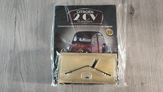 Fascicule avec pièces numéro 26 n°26 Citroën 2CV Charleston 1/8 1/8e 1/8ème Altaya #E74