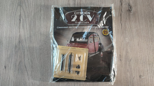 Fascicule avec pièces numéro 29 n°29 Citroën 2CV Charleston 1/8 1/8e 1/8ème Altaya #E74