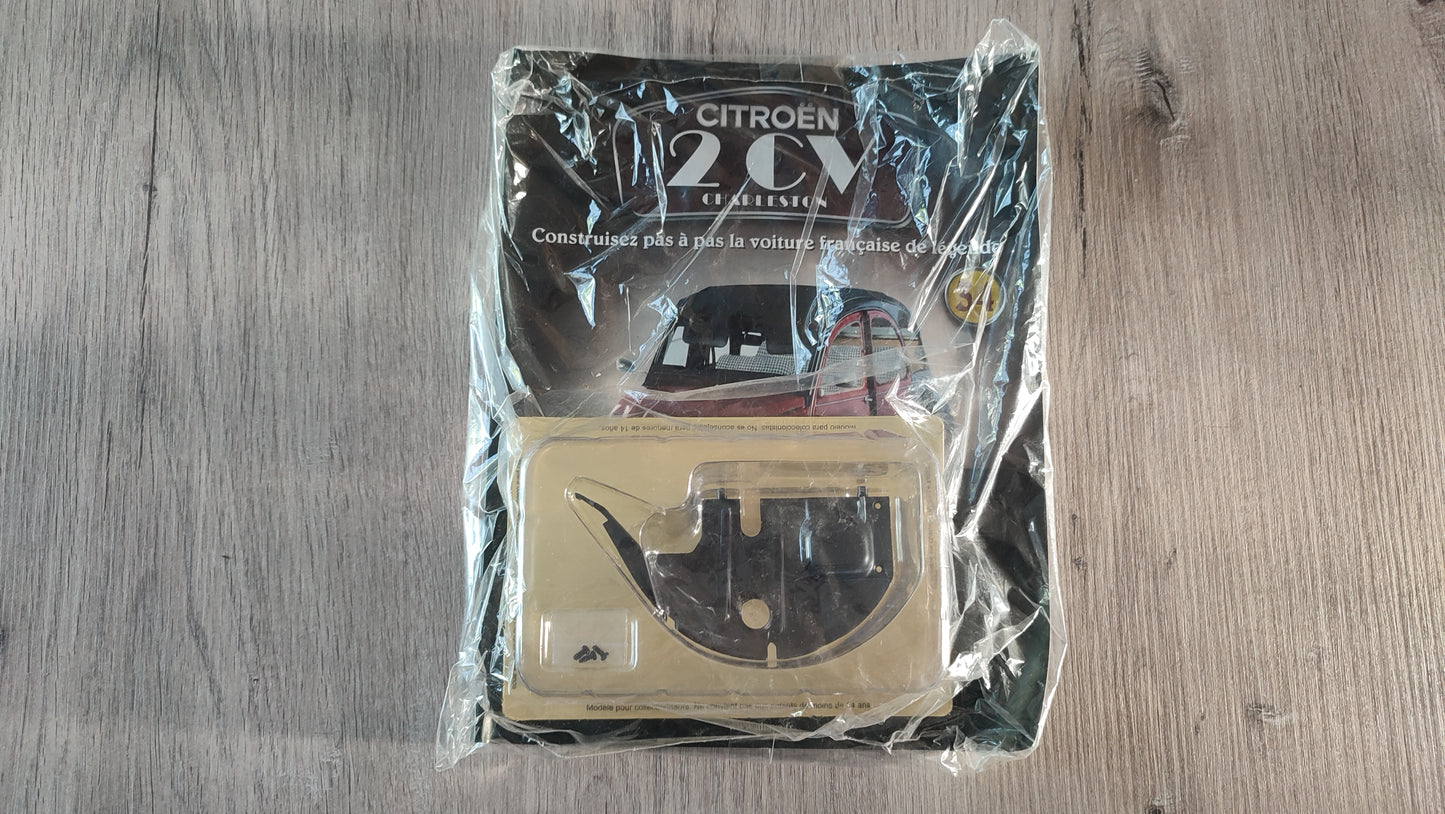Fascicule avec pièces numéro 34 n°34 Citroën 2CV Charleston 1/8 1/8e 1/8ème Altaya #E74