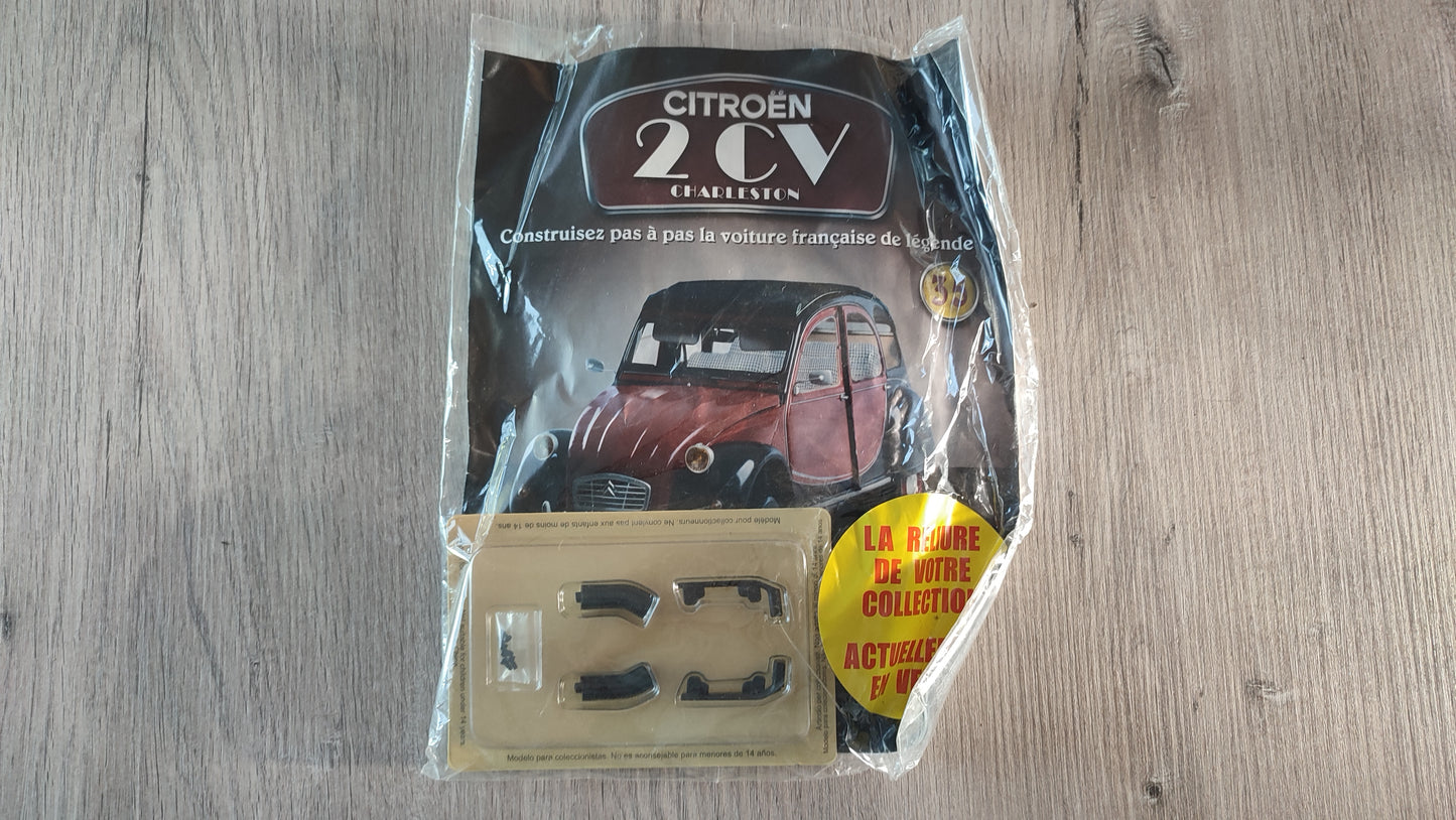Fascicule avec pièces numéro 35 n°35 Citroën 2CV Charleston 1/8 1/8e 1/8ème Altaya #E74