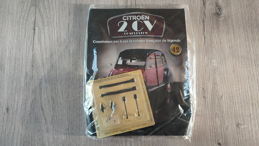 Fascicule avec pièces numéro 42 n°42 Citroën 2CV Charleston 1/8 1/8e 1/8ème Altaya #E74