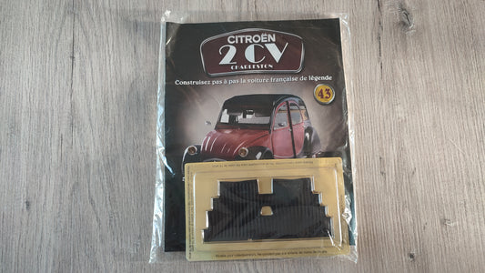Fascicule avec pièces numéro 43 n°43 Citroën 2CV Charleston 1/8 1/8e 1/8ème Altaya #E74