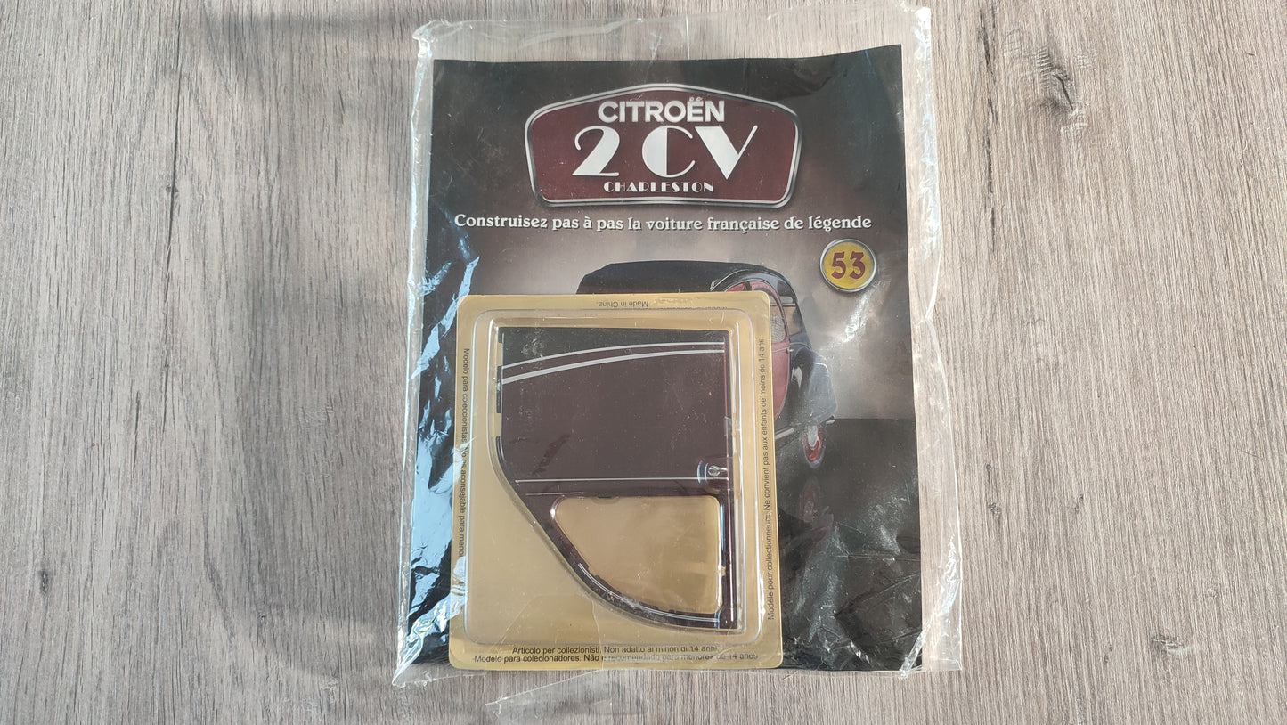 Fascicule avec pièces numéro 53 n°53 Citroën 2CV Charleston 1/8 1/8e 1/8ème Altaya #E74